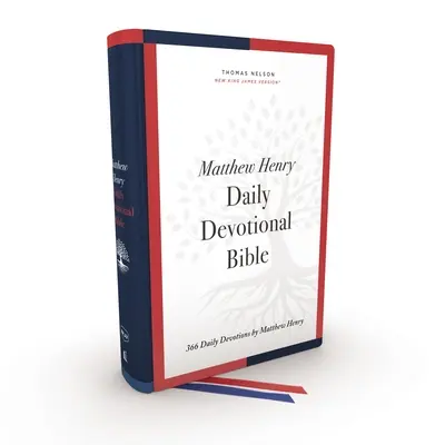 Nkjv, Bibbia devozionale quotidiana di Matthew Henry, copertina rigida, lettere rosse, stampa comfort: 366 devozioni quotidiane di Matthew Henry - Nkjv, Matthew Henry Daily Devotional Bible, Hardcover, Red Letter, Comfort Print: 366 Daily Devotions by Matthew Henry