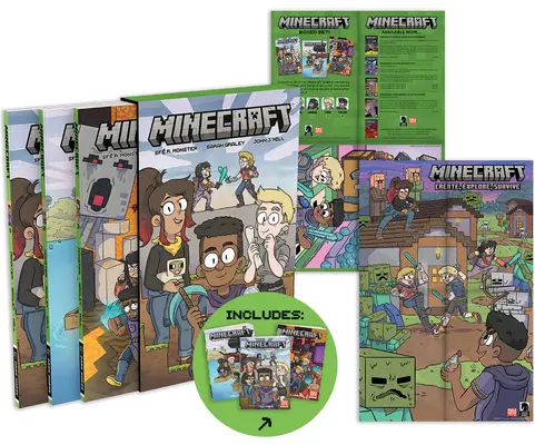 Minecraft Boxed Set (Romanzi grafici) - Minecraft Boxed Set (Graphic Novels)