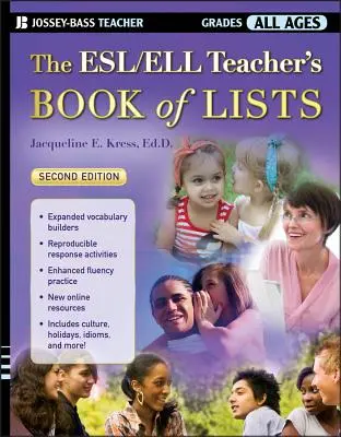 Il libro degli elenchi degli insegnanti Esl/Ell - The Esl/Ell Teacher's Book of Lists