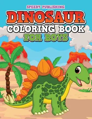 Libro da colorare sui dinosauri per ragazzi - Dinosaur Coloring Book For Boys