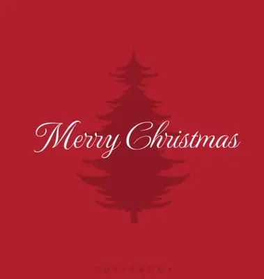 Buon Natale: Libro degli ospiti con copertina rigida per feste di Natale ed eventi autunnali. - Merry Christmas: Hardcover Guest Book for Christmas Parties and Fall Holiday Events