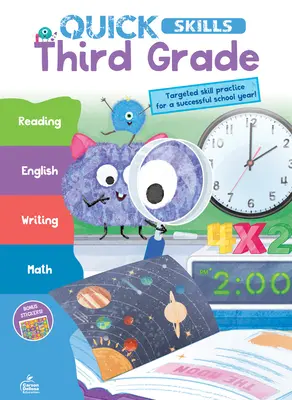 Libro di lavoro per le abilità rapide in terza elementare - Quick Skills Third Grade Workbook