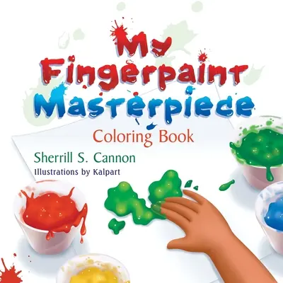 Libro da colorare I miei capolavori con le dita - My Fingerpaint Masterpiece Coloring Book