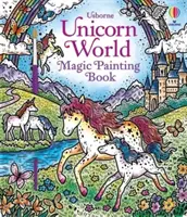 Libro di pittura magica Il mondo degli unicorni - Unicorn World Magic Painting Book