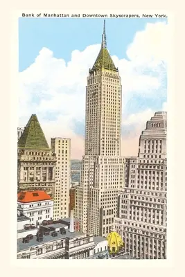 Diario d'epoca Bank of Manhattan, New York - Vintage Journal Bank of Manhattan, New York City