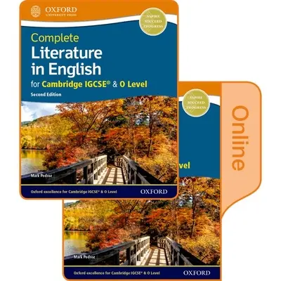 Letteratura completa in inglese per Cambridge Igcse e O Level: Pacchetto di libri per studenti in formato cartaceo e online - Complete Literature in English for Cambridge Igcse & O Level: Print & Online Student Book Pack