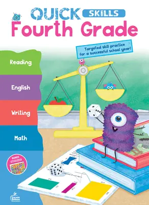 Libro di lavoro per le abilità rapide di quarta elementare - Quick Skills Fourth Grade Workbook