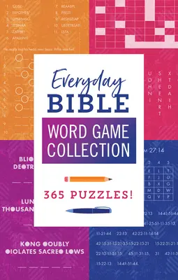 Collezione di giochi di parole biblici quotidiani: 365 puzzle! - Everyday Bible Word Game Collection: 365 Puzzles!