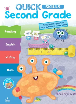 Libro di lavoro per le abilità rapide di seconda elementare - Quick Skills Second Grade Workbook
