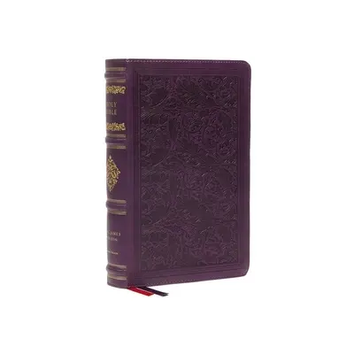 Kjv, Bibbia di riferimento con ampi margini, Collezione Sovrana, Pelle di cuoio, Porpora, Lettere rosse, Stampa comfort: Sacra Bibbia, Versione di Re Giacomo - Kjv, Wide-Margin Reference Bible, Sovereign Collection, Leathersoft, Purple, Red Letter, Comfort Print: Holy Bible, King James Version