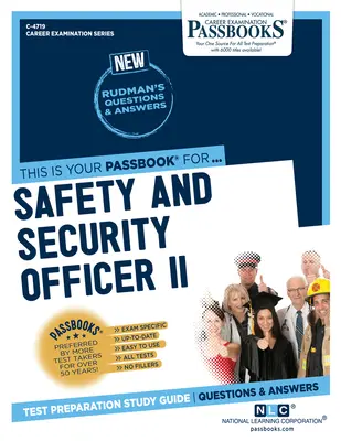Addetto alla sicurezza II (C-4719): Guida allo studio dei libretti - Safety and Security Officer II (C-4719): Passbooks Study Guide