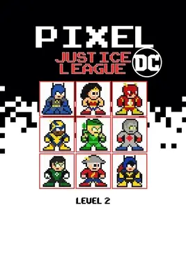 Pixel Justice League DC Livello 2 - Pixel Justice League DC Level 2
