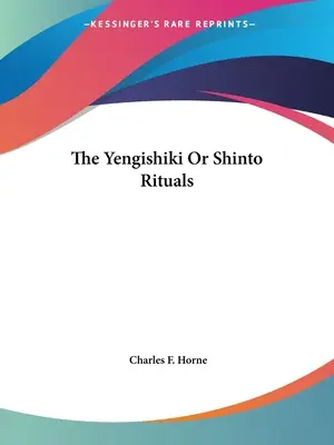 Lo Yengishiki o i riti scintoisti - The Yengishiki Or Shinto Rituals