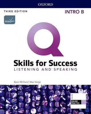 Q3e Intro Libro dello studente di ascolto e conversazione Confezione B divisa - Q3e Intro Listening and Speaking Student Book Split B Pack