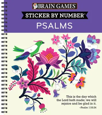 Giochi per il cervello - Sticker per numero: Salmi - Brain Games - Sticker by Number: Psalms