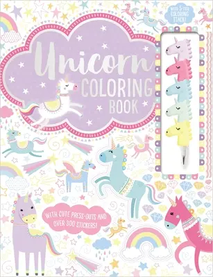 Libro da colorare sugli unicorni - Unicorn Coloring Book