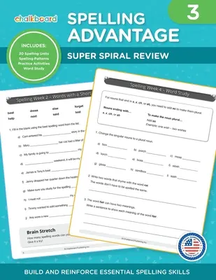 Vantaggio ortografico Grado 3 - Spelling Advantage Grade 3