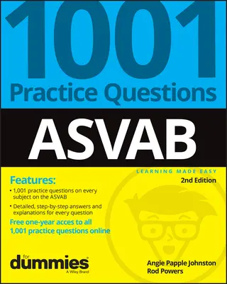 Asvab: 1001 domande pratiche per principianti (+ esercitazioni online) - Asvab: 1001 Practice Questions for Dummies (+ Online Practice)