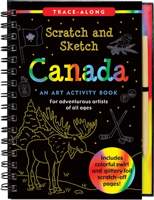 Gratta e schizza Canada: Un libro di attività artistiche per artisti avventurosi - Scratch & Sketch Canada: An Art Activity Book for Adventurous Artists