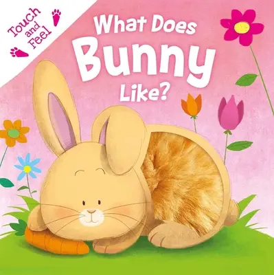 Cosa piace a Bunny? Libro da tavolo da toccare e sentire - What Does Bunny Like?: Touch & Feel Board Book