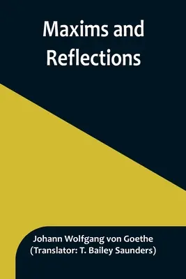 Massime e riflessioni - Maxims and Reflections
