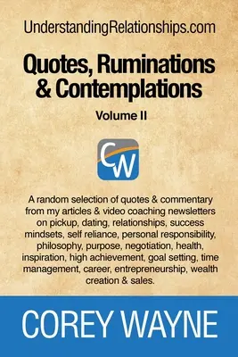 Citazioni, riflessioni e contemplazioni - Volume II - Quotes, Ruminations & Contemplations - Volume II
