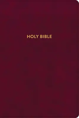 Bibbia da studio KJV Arcobaleno, Pelle-touch borgogna, indicizzata - KJV Rainbow Study Bible, Burgundy Leathertouch, Indexed