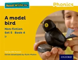 Leggere scrivere Inc. Fonetica: Set giallo 5 Saggistica 4 Un uccello modello - Read Write Inc. Phonics: Yellow Set 5 Non-fiction 4 A Model Bird