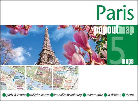 Mappa popout di Parigi - Paris Popout Map