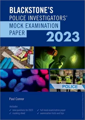 Esame simulato di Blackstone per investigatori di polizia 2023 - Blackstone's Police Investigators Mock Exam 2023