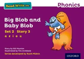 Leggere scrivere Inc. Fonetica: Viola Set 2 Libro di storie 3 Big Blob e Baby Blob - Read Write Inc. Phonics: Purple Set 2 Storybook 3 Big Blob and Baby Blob