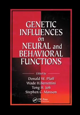 Influenze genetiche sulle funzioni neurali e comportamentali - Genetic Influences on Neural and Behavioral Functions