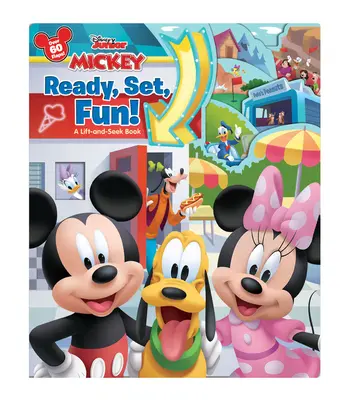Topolino pronto, pronto, divertente! Un libro da sollevare e cercare - Mickey Ready, Set, Fun!: A Lift-And-Seek Book