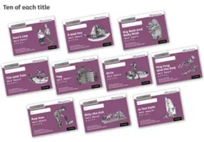 Leggere scrivere Inc. Fonetica: Set viola 2 Libri di storie in bianco e nero (confezione da 100) - Read Write Inc. Phonics: Purple Set 2 Core Black & White Storybooks (Pack of 100)