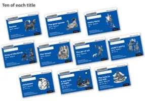 Leggere scrivere Inc. Fonetica: Blu Set 6 libri di storie in bianco e nero (confezione da 100) - Read Write Inc. Phonics: Blue Set 6 Core Black & White Storybooks (Pack of 100)