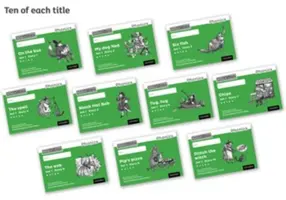 Leggere scrivere Inc. Fonetica: Verde Set 1 Libri di storie in bianco e nero (Confezione da 100) - Read Write Inc. Phonics: Green Set 1 Core Black & White Storybooks (Pack of 100)