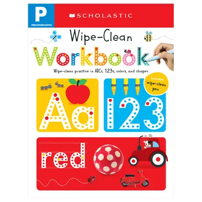 Libro di lavoro Pre-K Wipe-Clean: Scholastic Early Learners (Wipe-Clean) - Pre-K Wipe-Clean Workbook: Scholastic Early Learners (Wipe-Clean)