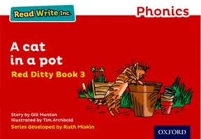 Leggere scrivere Inc. Fonetica: Red Ditty Book 3 Un gatto in una pentola - Read Write Inc. Phonics: Red Ditty Book 3 A Cat in a Pot