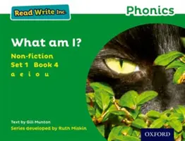 Leggere scrivere Inc. Fonetica: Set verde 1 Saggistica 4 Che cosa sono? - Read Write Inc. Phonics: Green Set 1 Non-fiction 4 What Am I?