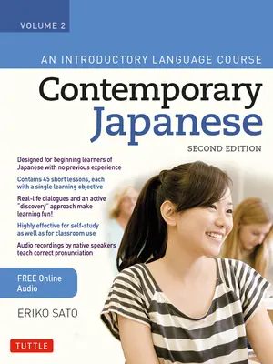 Libro di testo di giapponese contemporaneo, volume 2: un corso introduttivo di lingua (con audio online) - Contemporary Japanese Textbook Volume 2: An Introductory Language Course (Includes Online Audio)