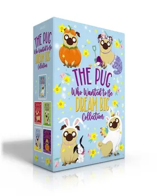 Il carlino che voleva diventare grande (cofanetto): Il carlino che voleva essere un unicorno; Il carlino che voleva essere una renna; Il carlino che voleva essere un unicorno. - The Pug Who Wanted to Be Dream Big Collection (Boxed Set): The Pug Who Wanted to Be a Unicorn; The Pug Who Wanted to Be a Reindeer; The Pug Who Wanted