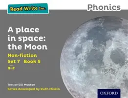 Leggere scrivere Inc. Fonetica: Set grigio 7 Saggistica 5 Un posto nello spazio: La Luna - Read Write Inc. Phonics: Grey Set 7 Non-fiction 5 A Place in Space: The Moon