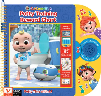 Tabella di ricompensa per l'addestramento al vasino di Cocomelon - Cocomelon Potty Training Reward Chart