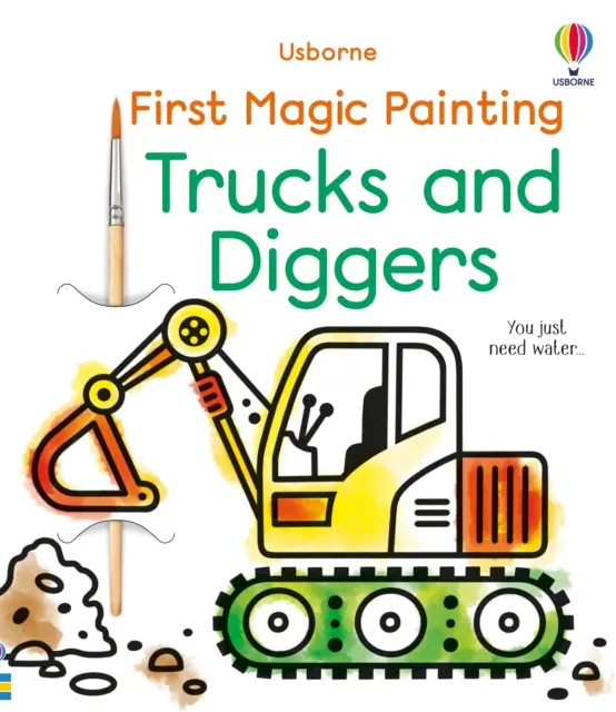 Prima pittura magica Camion e scavatori - First Magic Painting Trucks and Diggers