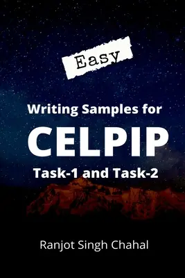 Esempi di scrittura facile per CELPIP Task-1 e Task-2 - Easy Writing Samples for CELPIP Task-1 and Task-2