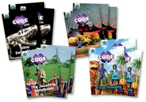 Progetto X CODE Extra: Fascetta turchese per libri, Oxford Livello 7: Regno del Castello e Valle Proibita, Confezione da 12 - Project X CODE Extra: Turquoise Book Band, Oxford Level 7: Castle Kingdom and Forbidden Valley, Class pack of 12