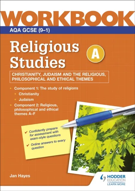 Specifica AQA GCSE Religious Studies A Cristianesimo, Ebraismo e Temi Religiosi, Filosofici ed Etici Workbook - AQA GCSE Religious Studies Specification A Christianity, Judaism and the Religious, Philosophical and Ethical Themes Workbook