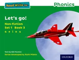 Leggere scrivere Inc. Fonetica: Verde Set 1 Saggistica 3 Andiamo! - Read Write Inc. Phonics: Green Set 1 Non-fiction 3 Let's Go!