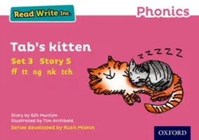 Leggere scrivere Inc. Fonetica: Set rosa 3 Libro di racconti 5 Il gattino di Tab - Read Write Inc. Phonics: Pink Set 3 Storybook 5 Tab's Kitten
