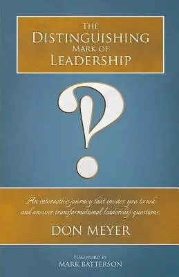 Il segno distintivo della leadership - The Distinguishing Mark of Leadership
